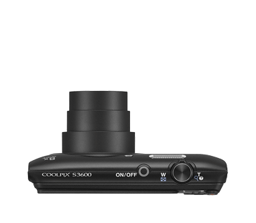 Nikon Coolpix 3600 w/ 4GB SD Zwart