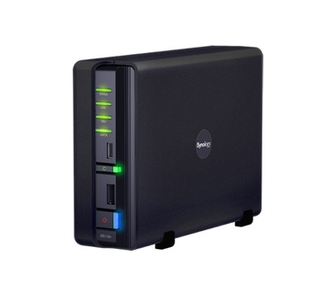 Synology Disk Station DS110+  1 x SATA II, 1.06GHz 64bit CPU, 512MB RAM