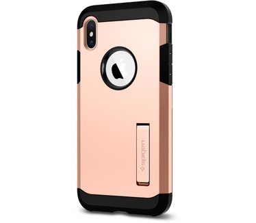 Spigen Apple iPhone X Hoesje Tough Armor Goud