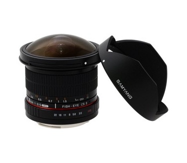 Samyang Optics 8mm f/3.5 Asph IF MC Fisheye CSII DH