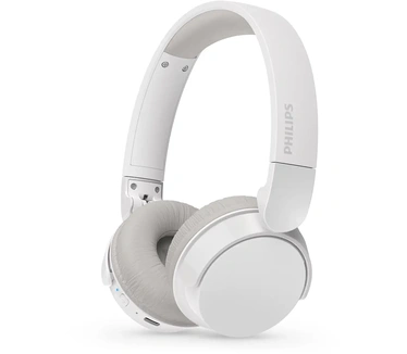 Philips TAH3209WT/00 Koptelefoon On-Ear Wit 32mm driver bluetooth 5.3 compact folding 25H playtime multipoint connection (Beige)
