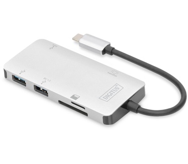 Digitus DA-70874 USB-C Dock, 6 Port