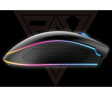 Gamdias Zeus E1 RGB muis + Muismat combo