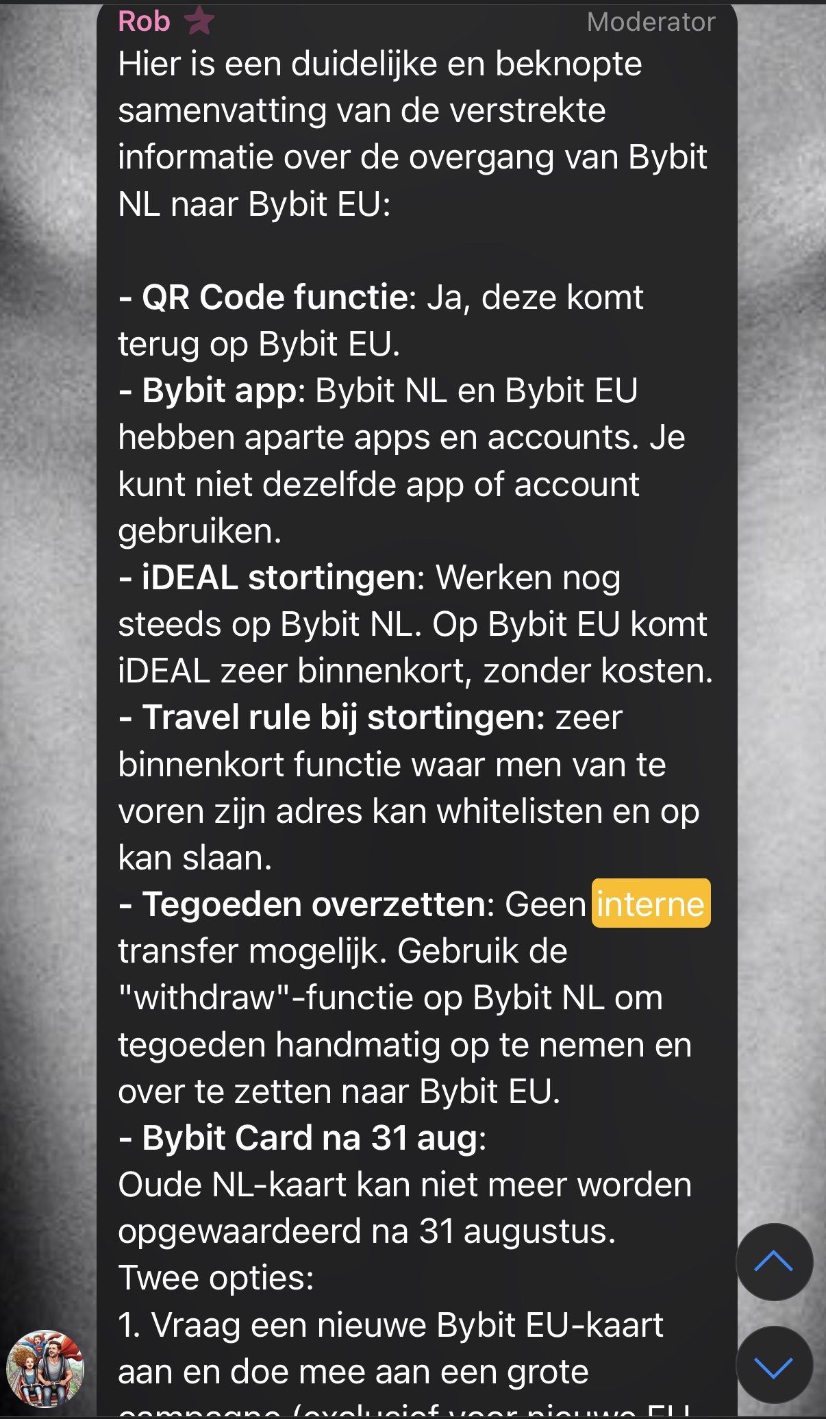 Bybit Card Topic - Cryptocurrencies - GoT