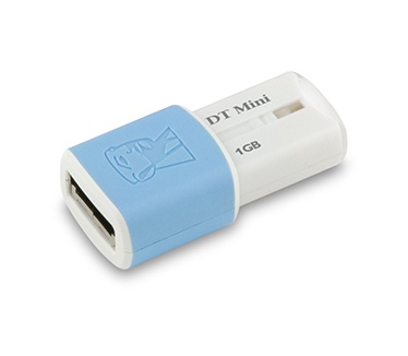 Kingston DataTraveler Mini Migo 1GB Blauw