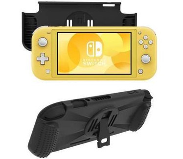 qMust Nintendo Switch Lite Rugged Game hoesje - Zwart