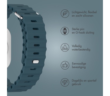 Accezz Ocean siliconenbandje