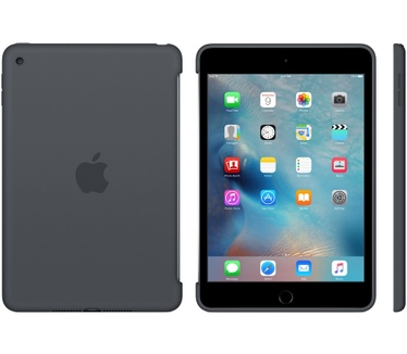 Apple iPad Mini 4 Siliconenhoes Houtskoolgrijs