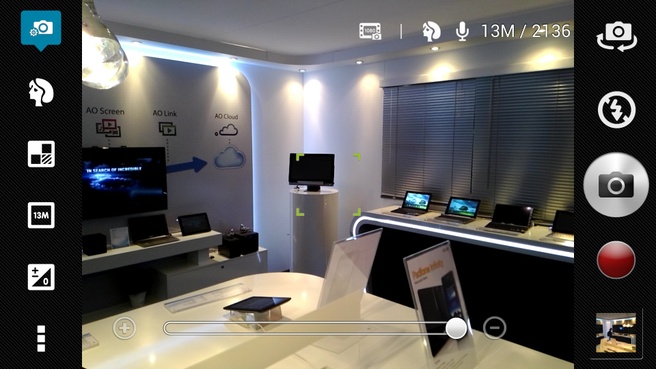 Asus PadFone Infinity - camera