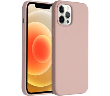 Accezz Liquid Silicone Backcover iPhone 12 Pro Max - Roze (iPhone 12 Pro Max) Roze