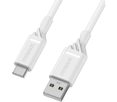 Otterbox Cable USB A-C 1M, Cloud Sky White