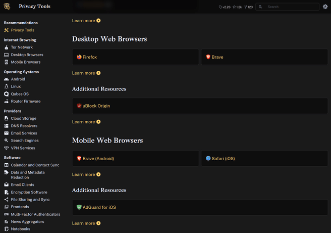Privacy Guides 1