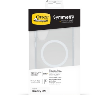 Otterbox Symmetry Series Clear + Premium Glass (Galaxy S25+) Transparant