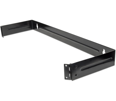 Intellinet 19" Hinged Wall Bracket, 1U, Black