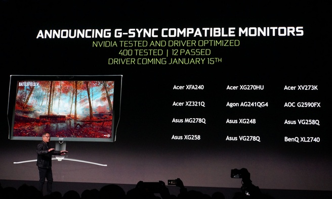 Nvidia Freesync aankondiging