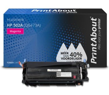 PrintAbout Huismerk HP 502A (Q6473A) Toner Magenta