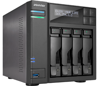 Asustor AS-5104T (4x SATA, RAID, HDMI) (AS-5104T)