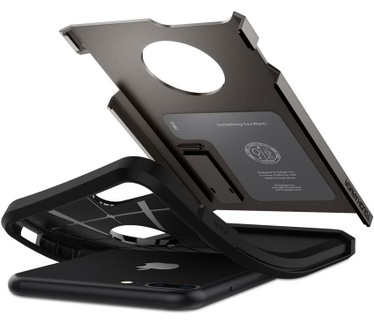 Spigen Apple iPhone 8 Plus Hoesje Tough Armor 2 Grijs