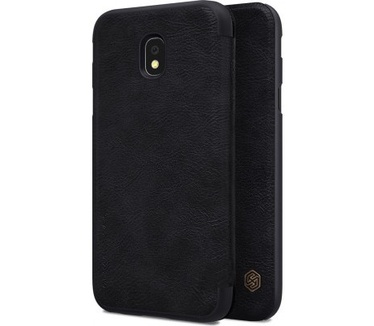 Nillkin Samsung Galaxy J3 (2017) Leren Hoesje Zwart