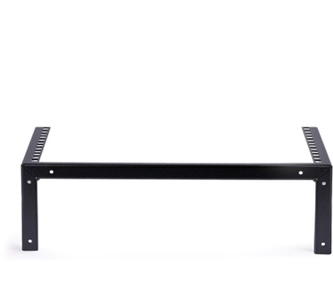 Startech.com 4U 19" Wandmonteerbare Verticale Rack Beugel, Switch/Patch Panel Rack Bracket voor Data/AV/IT/Computer, Verticale Muurbeugel, 3U Rack voor Cabinet en Server Ruimte, 81,6kg Draagvermogen