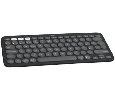 Logitech Pebble Keys 2 K380s, Qwerty ES Grafiet