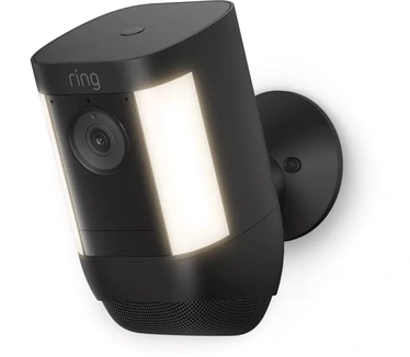 Ring Spotlight Cam Pro Battery Zwart