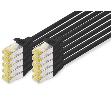 Digitus DK-1644-A-0025-BL-10 Blauw, Zwart