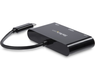 Startech.com USB-C naar VGA multifunctionele adapter met Power Delivery en USB-A poort