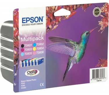 Epson Multipack 6-colours T0807 Claria Photographic Ink