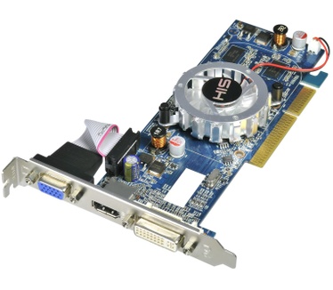 HIS HD 4350 iFan Native HDMI 512MB DDR3 AGP