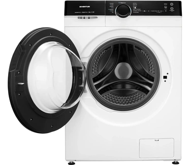 Inventum Inventum VWM9010W - Wasmachine - 9kg - 14 programma's - 1400 toeren - Energieklasse A - Steam Clean - Wit/Zwart