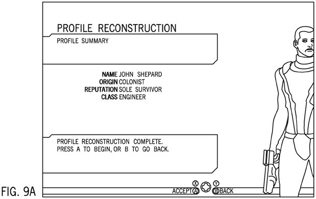 Patent Apple vertaalt game-keuzes naar stripboek