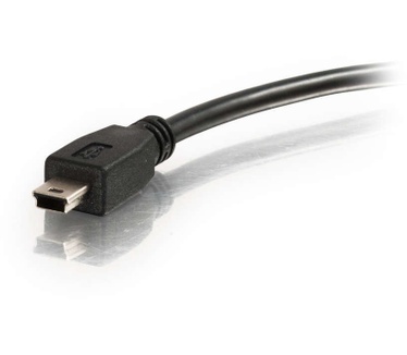 CablesToGo 1 m USB 2.0 A naar Mini-b kabel