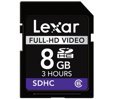 Lexar 8GB SDHC Full-HD