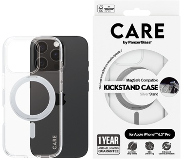 PanzerGlass CARE by PG SLV Kick/MagS iPhone16P 6.3