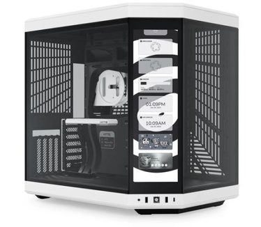 HYTE Y70 Touch - Zwart/Wit