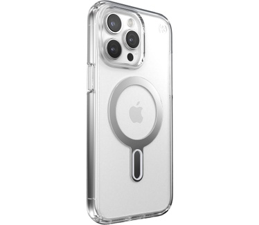 Speck Presidio Clear + ClickLock Apple iPhone 15 Pro Max Clear - with Microban