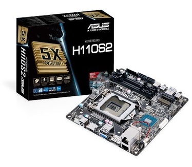 Asus H110S2/CSM (Intel,1151,DDR4,mSTX) (90MB0RM0-M0EAYC)