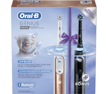 Oral-B Genius 10900N Elektrische Tandenborstels Roségoud En Zwart Powered By Braun