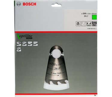 Bosch Optiline Wood Cirkelzaagbladen