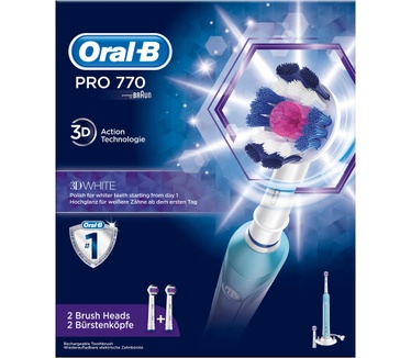 Oral-B Pro 770 3DWhite Elektrische Tandenborstel Powered By Braun