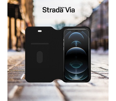 Otterbox Strada Via Series voor Apple iPhone 12 Pro Max, zwart