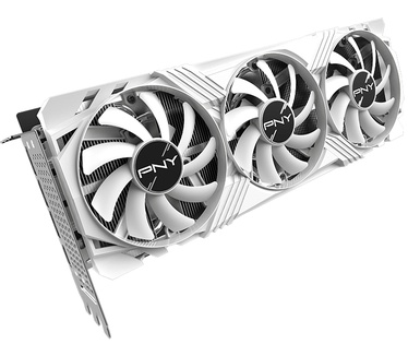PNY GeForce RTX 4070 Ti SUPER 16GB VERTO Overclocked Triple Fan White
