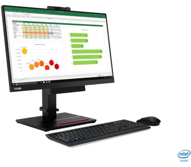 Lenovo ThinkCentre Tiny-In-One 24 Gen 4 (11GDPAT1EU) Zwart