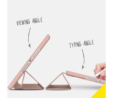 Accezz Smart Silicone Bookcase iPad (2018) / (2017) / Air (2013) / Air 2