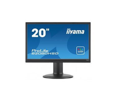 Iiyama ProLite B2080HSD-B1 Zwart