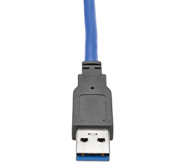 Tripp-Lite U324-003-KJ Blauw, Zwart