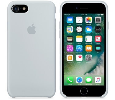 Apple Siliconenhoesje voor iPhone 7 - Nevelblauw