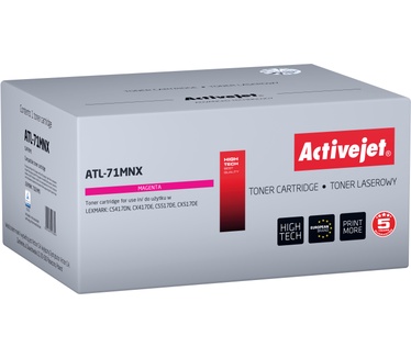 Activejet Activejet ATL-71MNX Tonercartridge voor Lexmark printers; Vervanging Lexmark 71B2HM0; Supreme; 3500 pagina's; magenta
