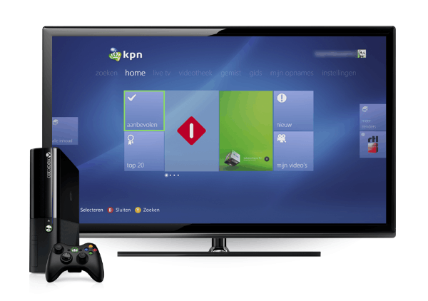 KPN Xbox 360 Interactieve TV